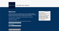 Desktop Screenshot of beautyline-feedback.com